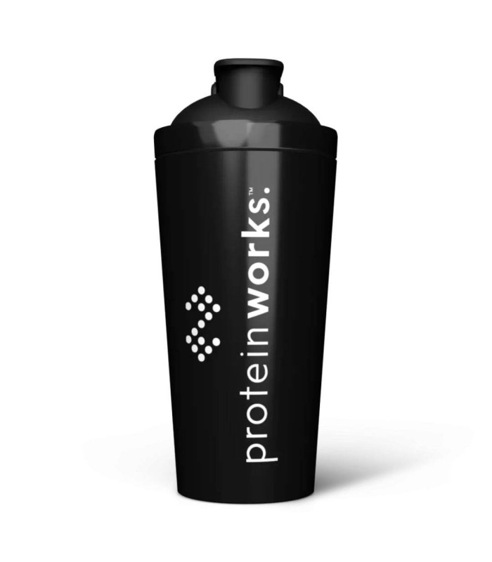 SHAKER MÉTALLIQUE NOIR - PROTEIN WORKS