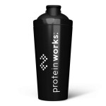 SHAKER MÉTALLIQUE NOIR - PROTEIN WORKS