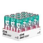 PACK DE 12 BOISSONS C4 SMART ENERGY - CELLUCOR