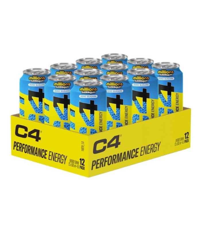 PACK DE 12 BOISSONS C4 ENERGY CRB - CELLUCOR