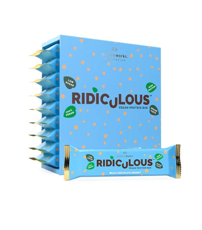 BOÎTE DE 9 BARRES RIDICULOUS - PROTEIN WORKS