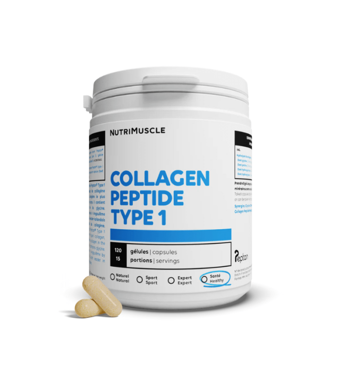 COLLAGENE PEPTIDE TYPE 1 CAPS - NUTRIMUSCLE®