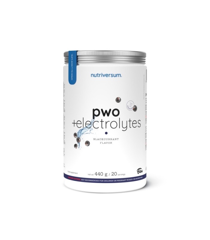 FLOW PRÉ-WORKOUT + ÉLECTROLYTES (440G) - NUTRIVERSUM