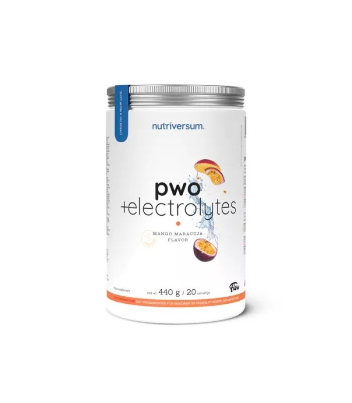 FLOW PRÉ-WORKOUT + ÉLECTROLYTES (440G) - NUTRIVERSUM