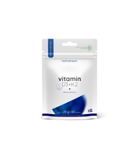 VITAMINE D3 + K2 (60 CAPS)...