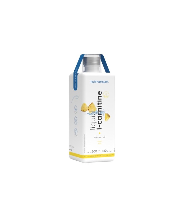 FLOW L-CARNITINE LIQUIDE (500ML) - NUTRIVERSUM