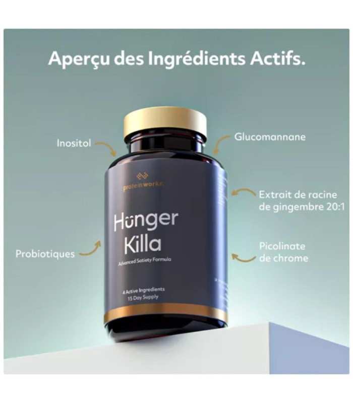 HUNGER KILLA (90 CAPS) - PROTEIN WORKS