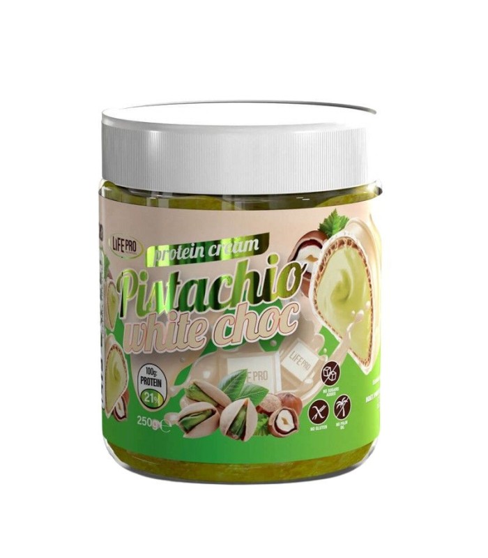PÂTE À TARTINER PROTÉINÉE CHOCOLAT BLANC PISTACHE - LIFE PRO