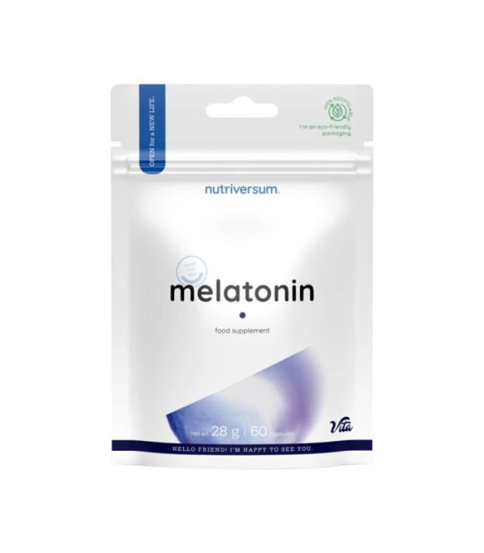 VITA MÉLATONINE (60 CAPS) - NUTRIVERSUM