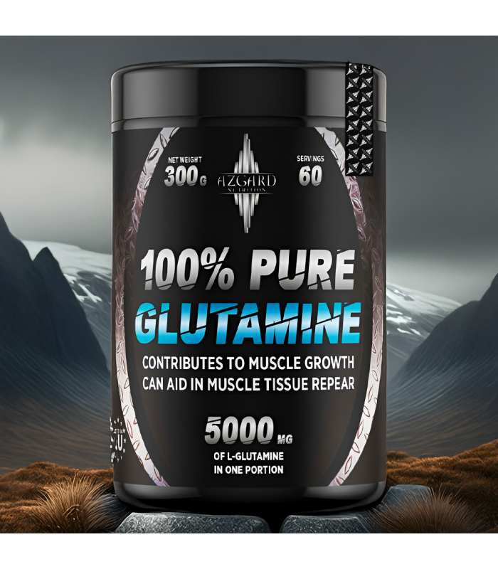 100% PURE GLUTAMINE (300G) - AZGARD NUTRITION