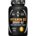 VITAMINE D3 8000 UI (180 CAPS) - AZGARD NUTRITION