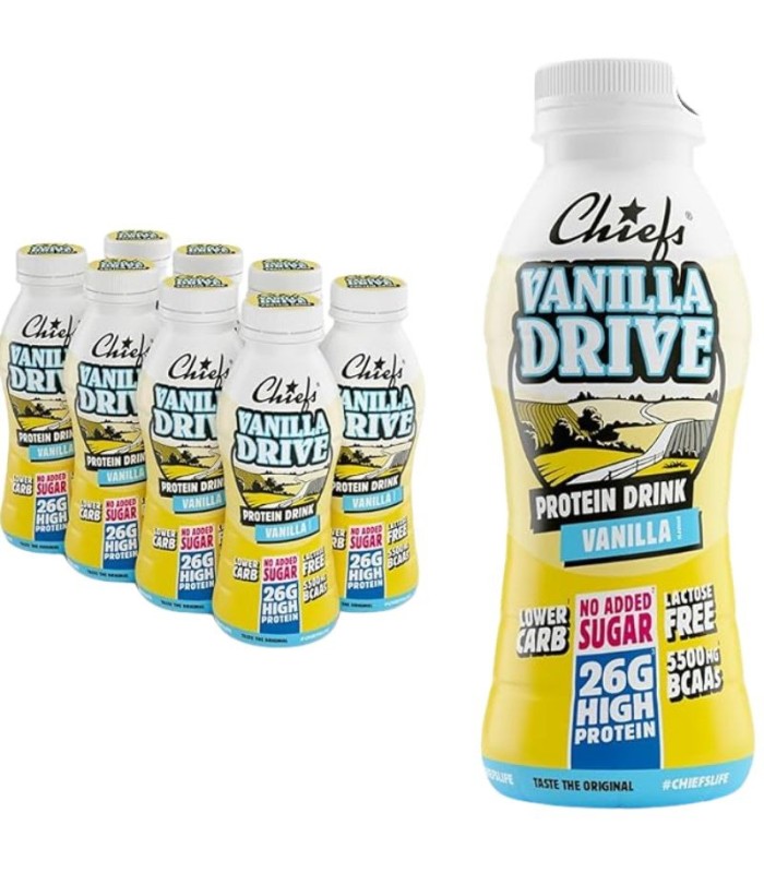 PACK DE 8 MILKSHAKE PROTÉINÉ - CHIEFS