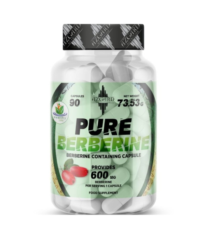 PURE BERBERINE (90 CAPS) - AZGARD NUTRITION