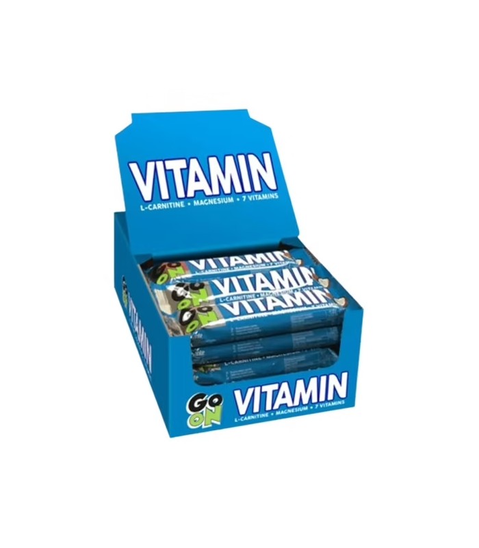 BOÎTE DE 24 BARRES VITAMINE (45G) - GO ON NUTRITION