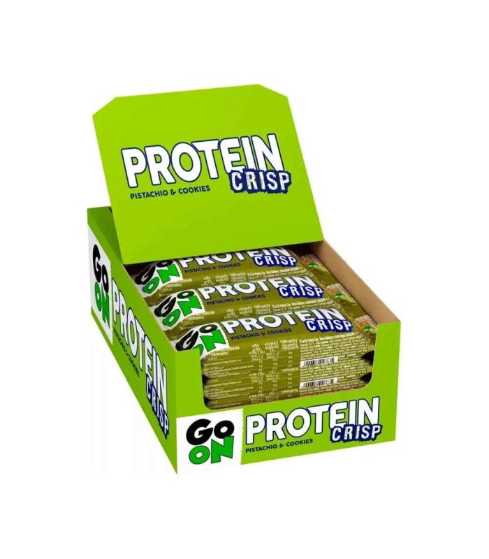 BOÎTE DE 24 BARRES PROTÉINÉES CROQUANTES (45G) - GO ON NUTRITION