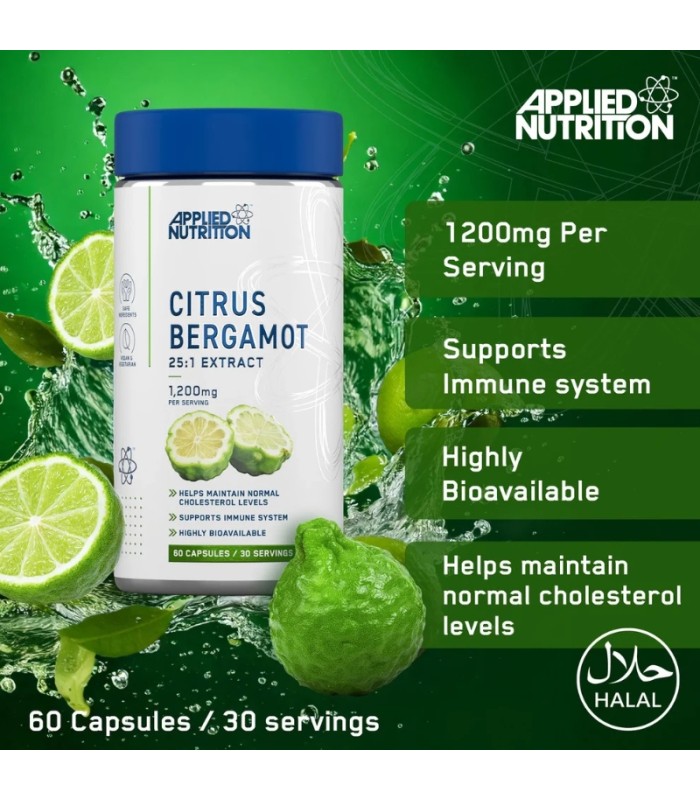 CITRUS BERGAMOTE (60 CAPS) - APPLIED NUTRITION
