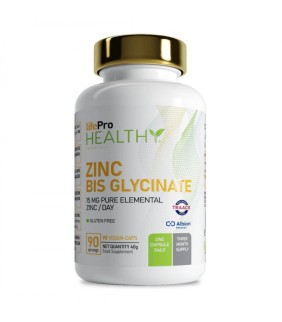 Zinc Bisglycinate de life pro en 90 capscules